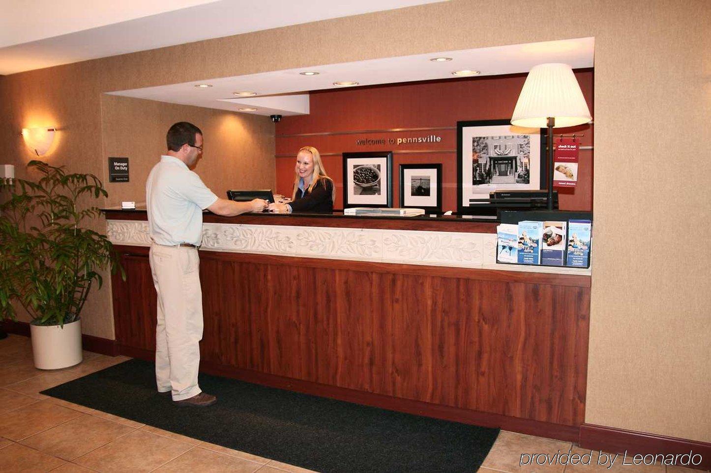 Hampton Inn Pennsville Interno foto